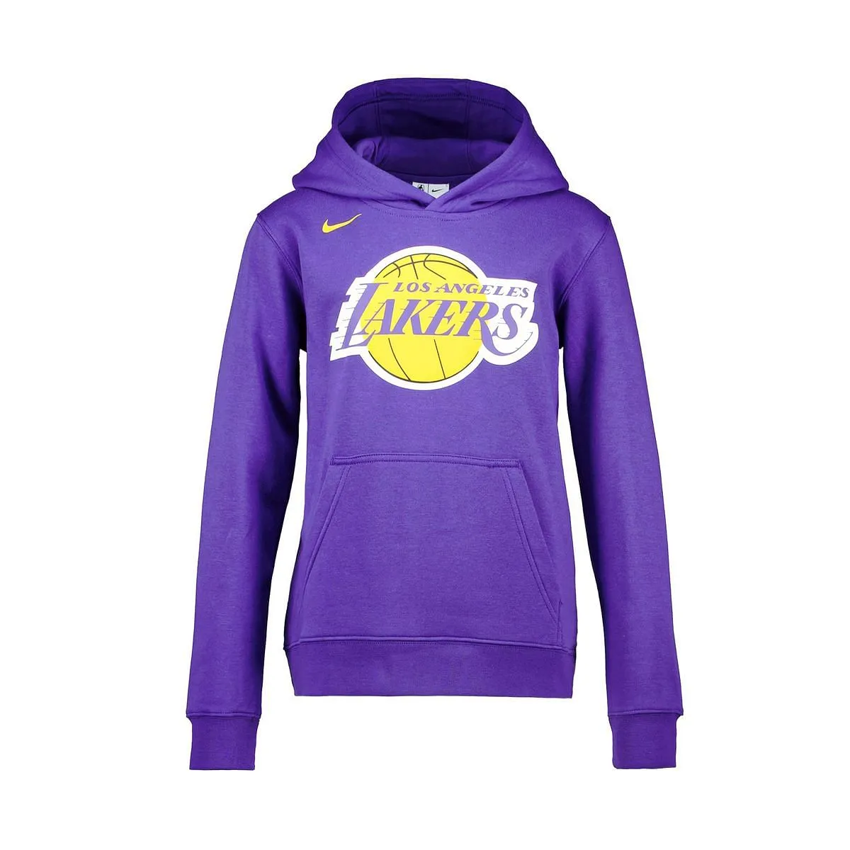      NIKE FELPA CON CAPPUCCIO LOGO LAKERS BAMBINO  