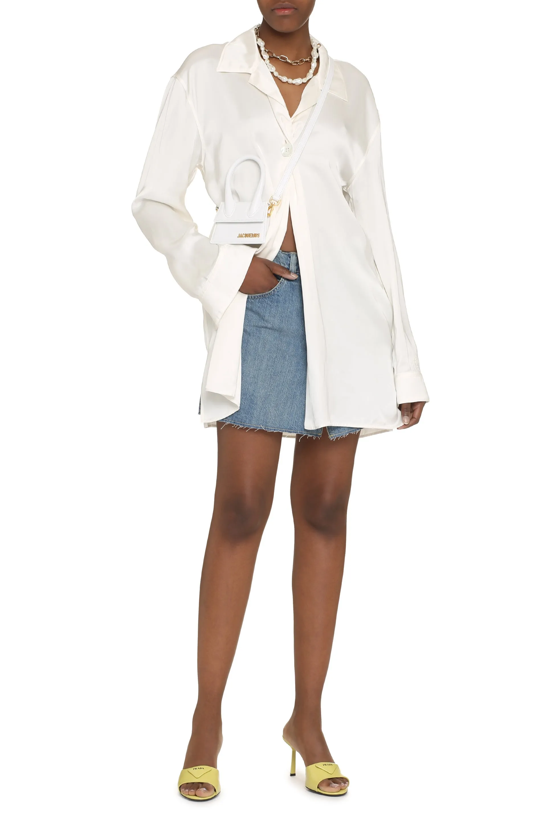 Off-White Camicia in satin