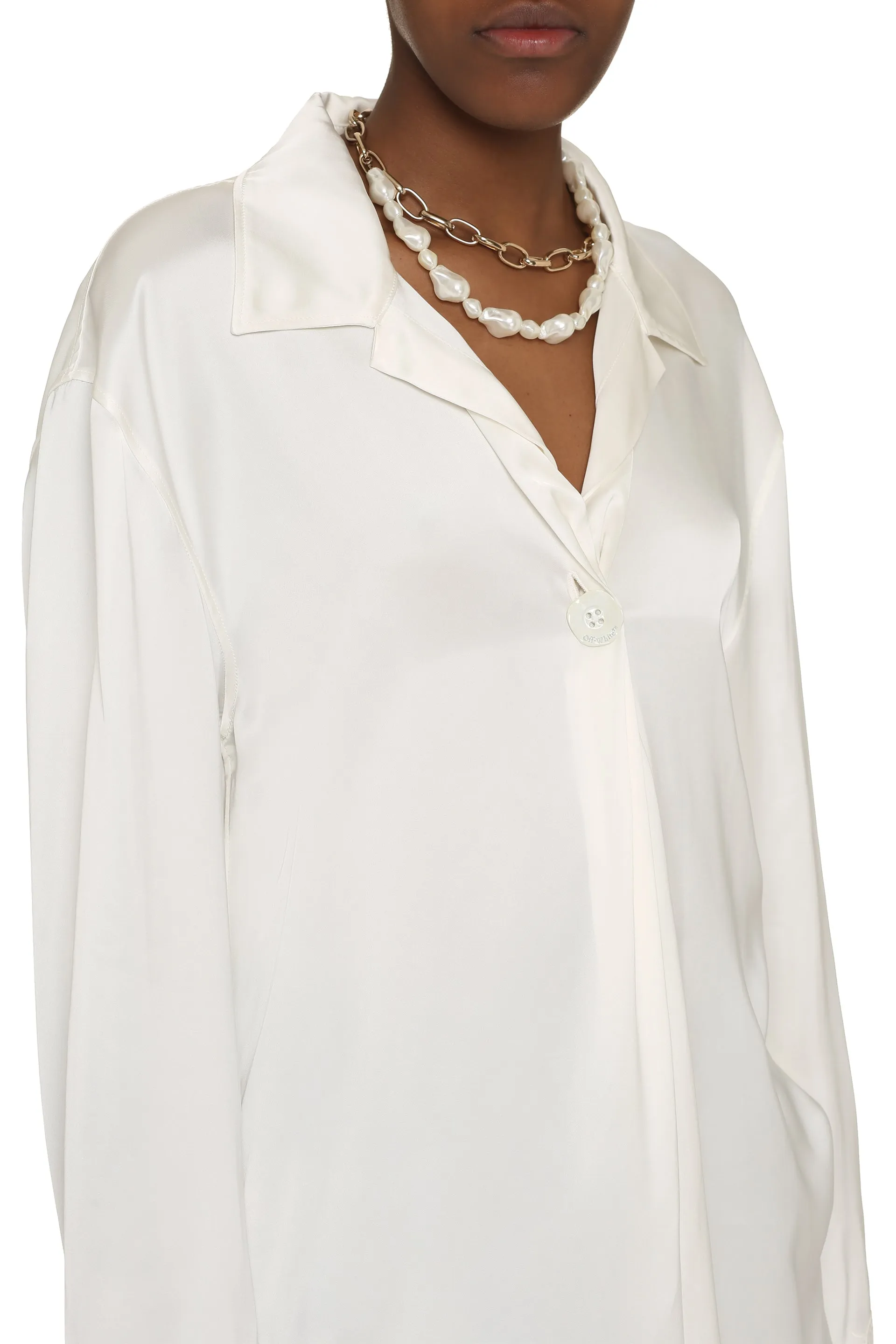 Off-White Camicia in satin