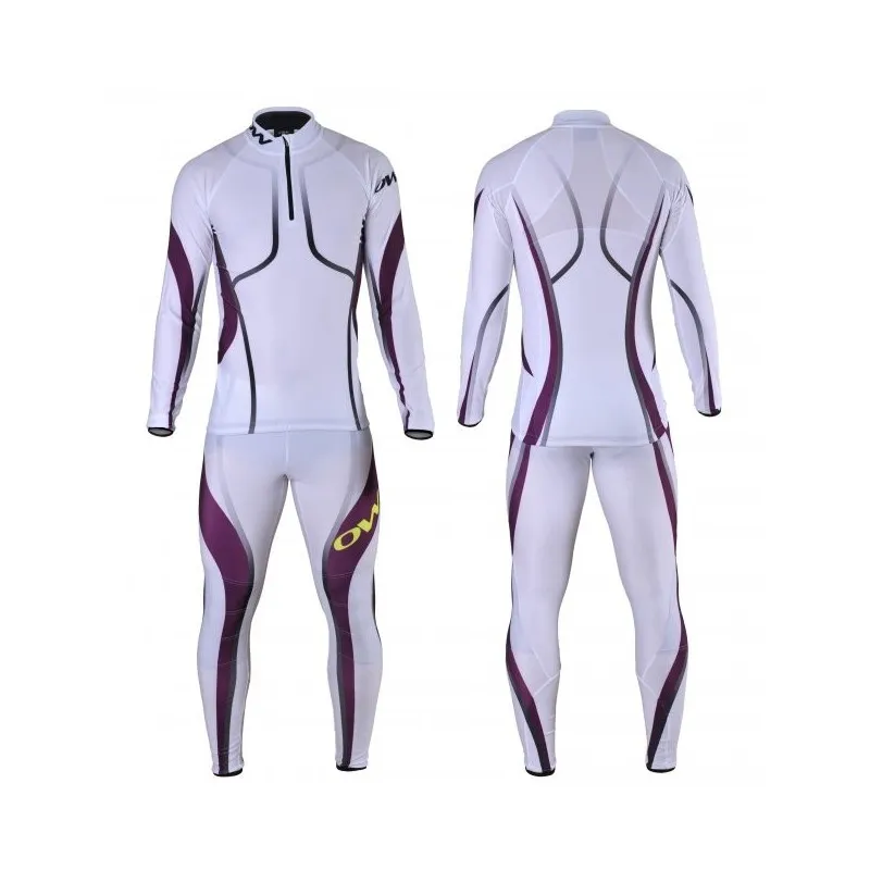 ONE WAY       Legend Racing Suit White/Purple (solo XL)