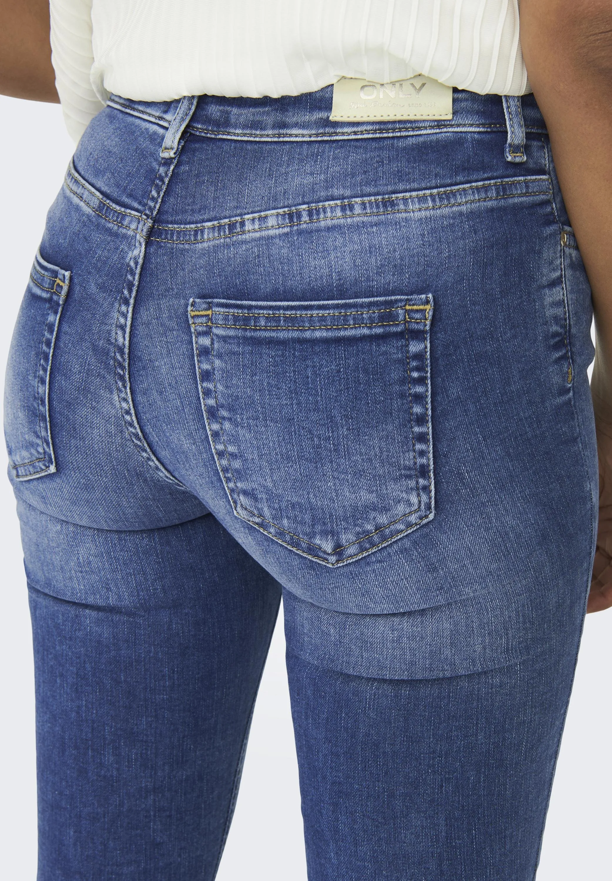 ONLBLUSH LIFE MID SKINNY   - Jeans Skinny Fit