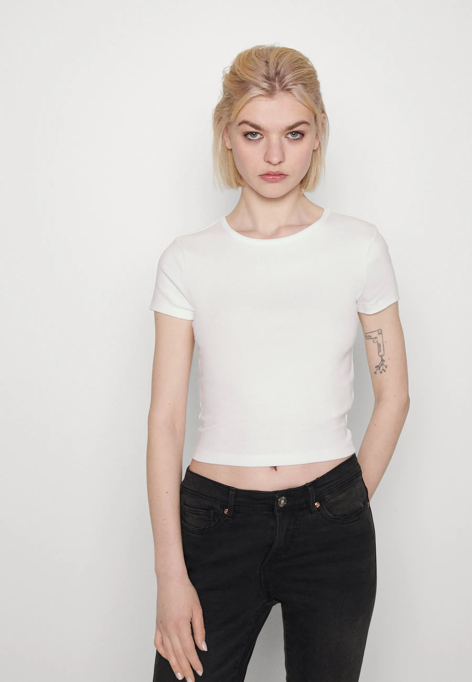ONLWAUW MID - Jeans Skinny Fit
