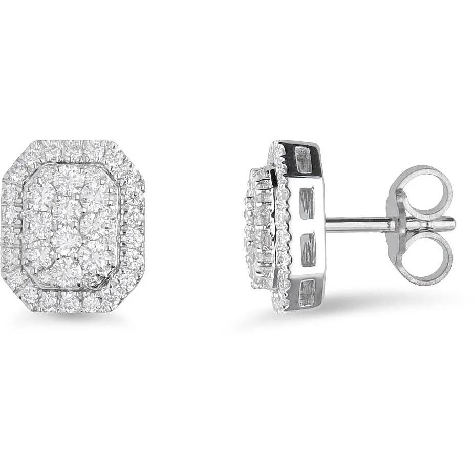 orecchini A Lobo oro Bianco Alfieri & St. John Allure