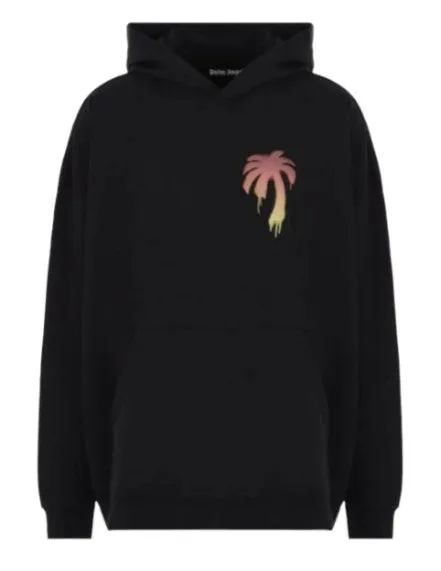 Palm Angels Felpa con stampa PMBB126F23FLE0021025