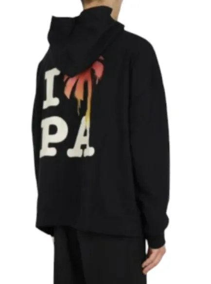 Palm Angels Felpa con stampa PMBB126F23FLE0021025
