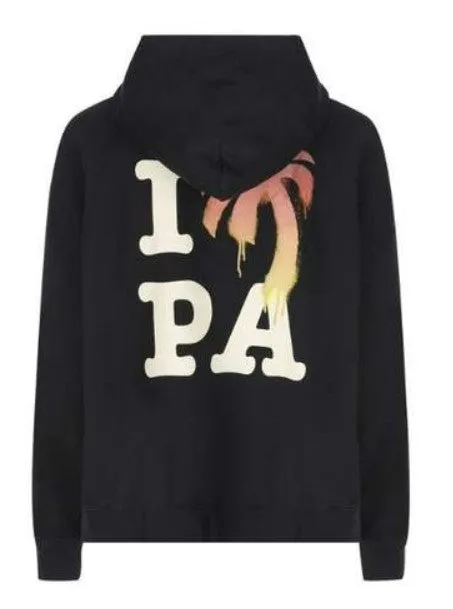 Palm Angels Felpa con stampa PMBB126F23FLE0021025