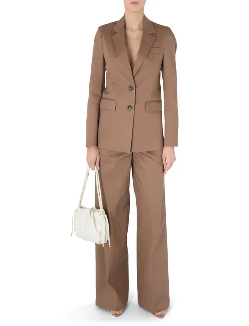 Pantalone a palazzo Nine In The Morning color tortora