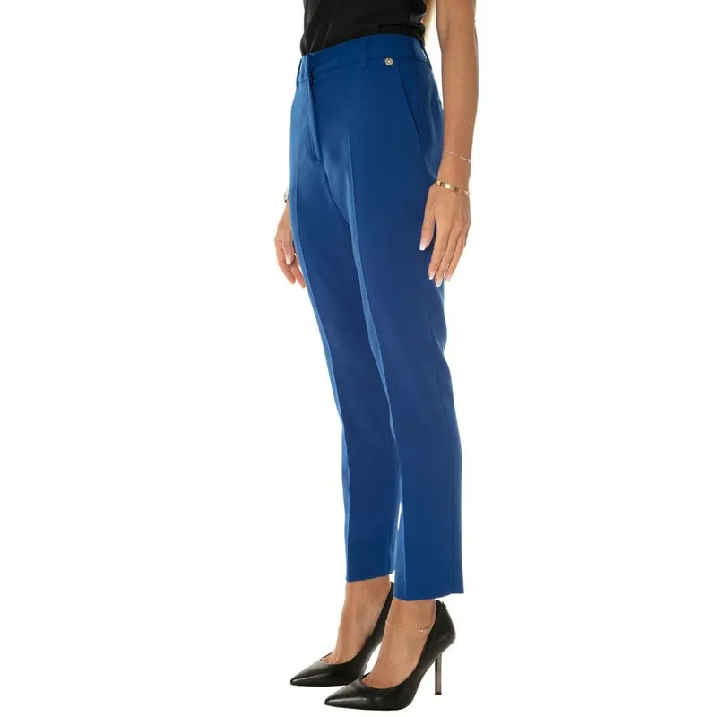 Pantalone a sigaretta blu 