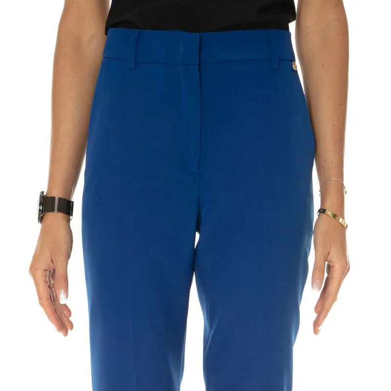 Pantalone a sigaretta blu 