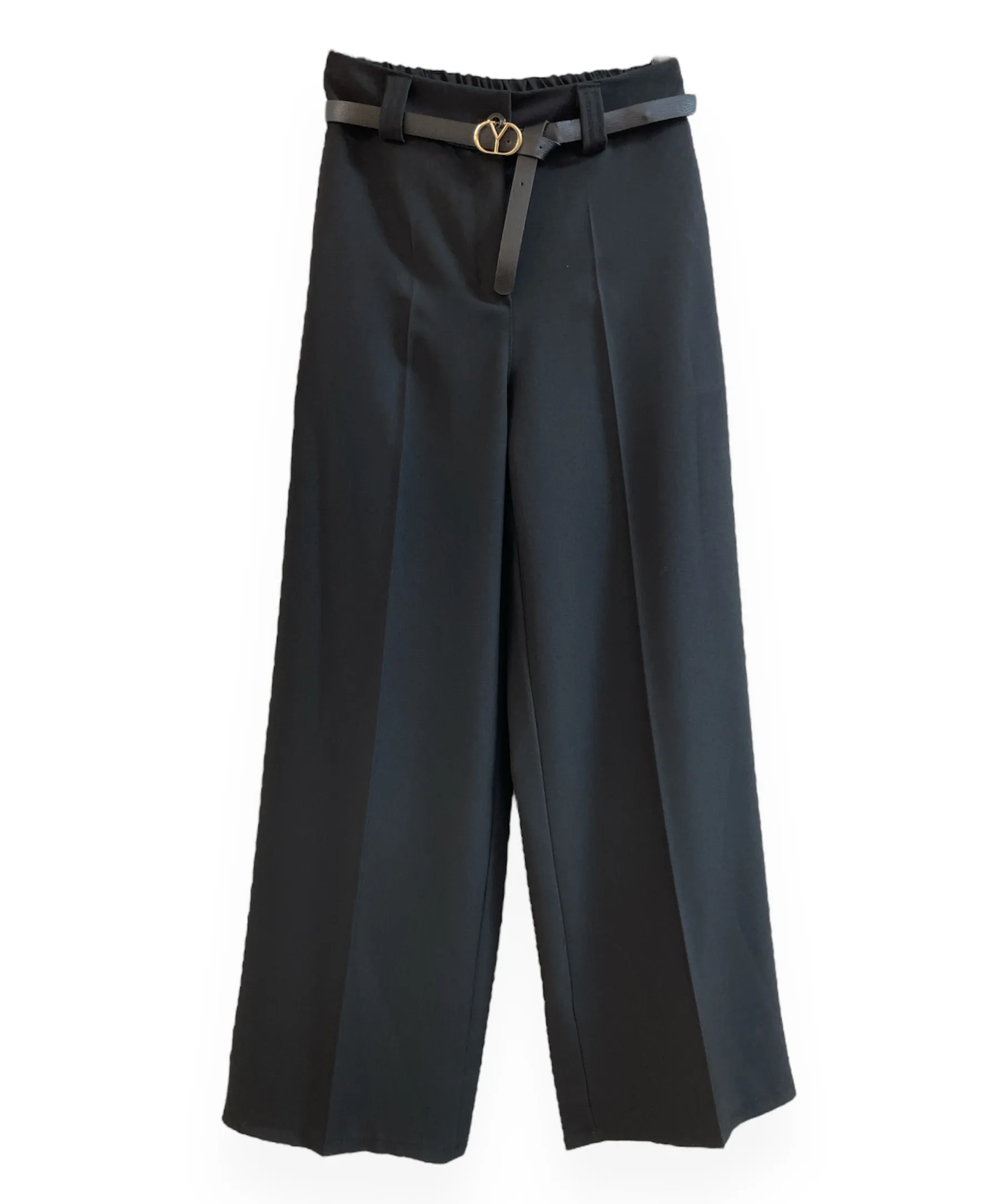Pantalone donna palazzo 047496 nero