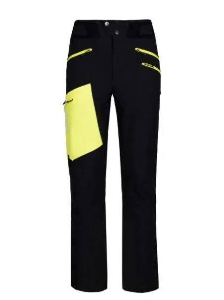 Pantalone Rock Experience Red Tower 03842 C513 Nero Giallo Fluo