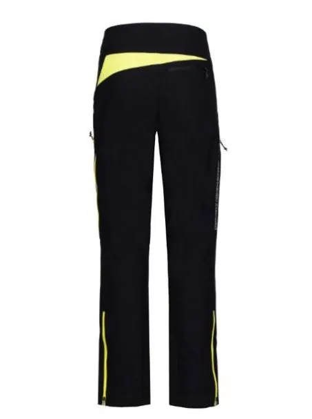 Pantalone Rock Experience Red Tower 03842 C513 Nero Giallo Fluo