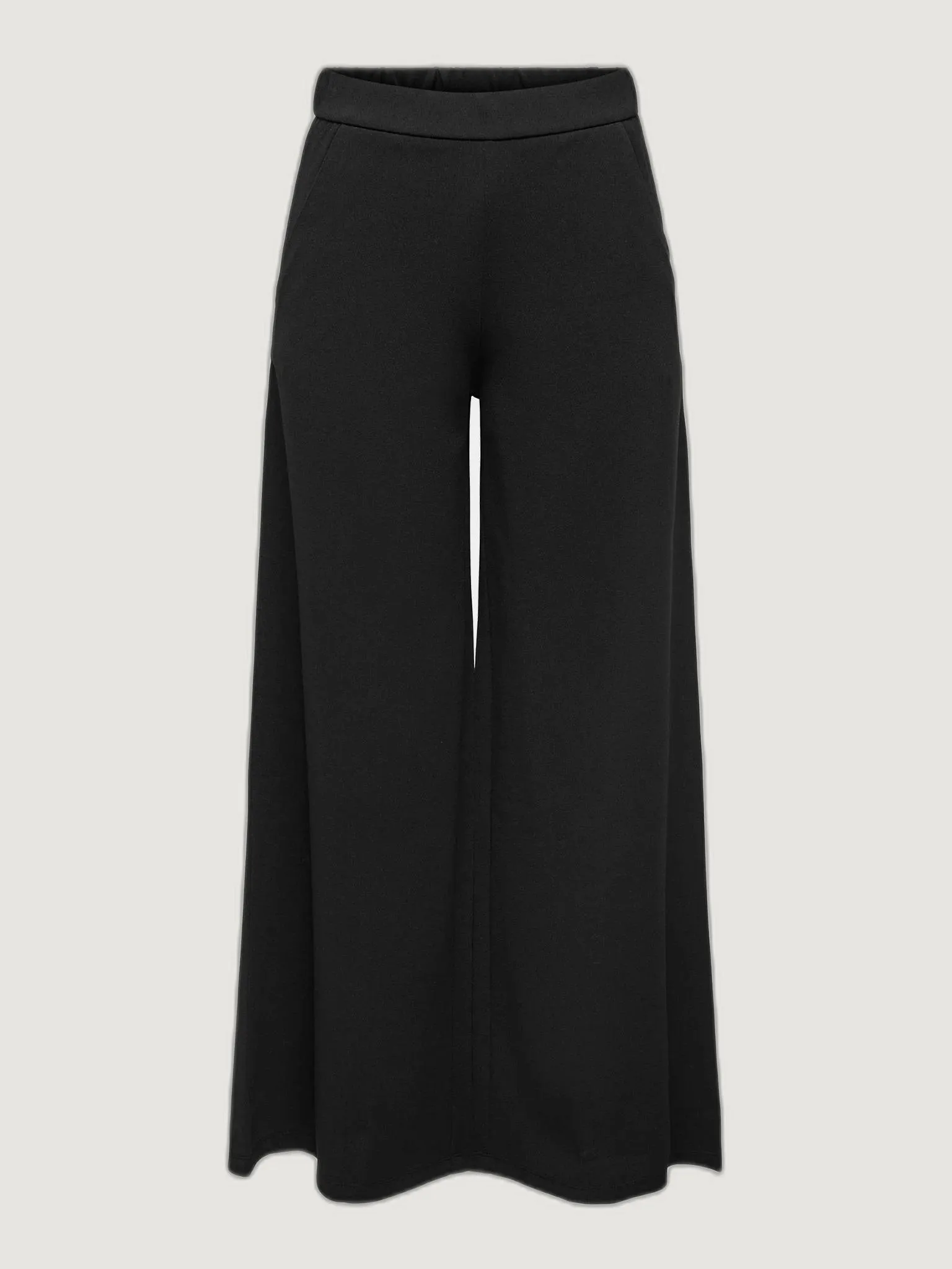 Pantaloni a palazzo Jacqueline De Yong JDYTANJA LIFE WIDE FLOWY PANT JRS NOOS Nero