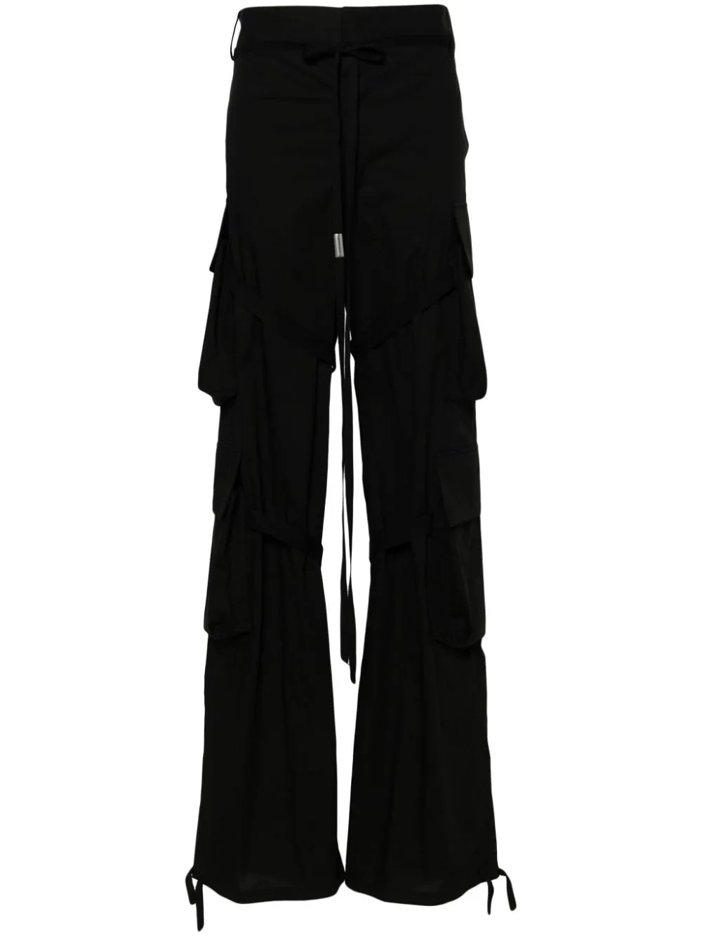 Pantaloni cargo con cintura kat in nero Ann Demeulemeester - donna