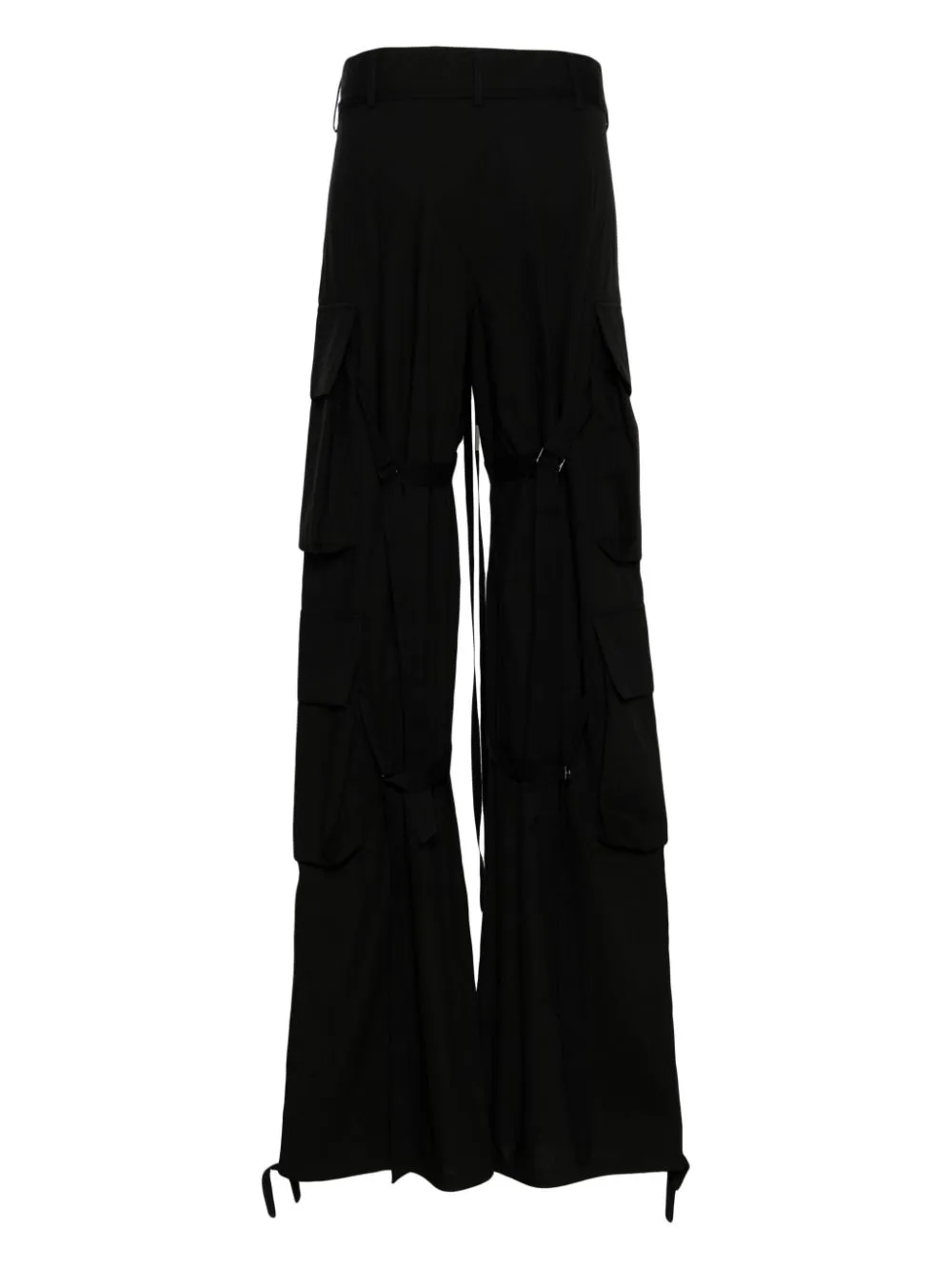 Pantaloni cargo con cintura kat in nero Ann Demeulemeester - donna