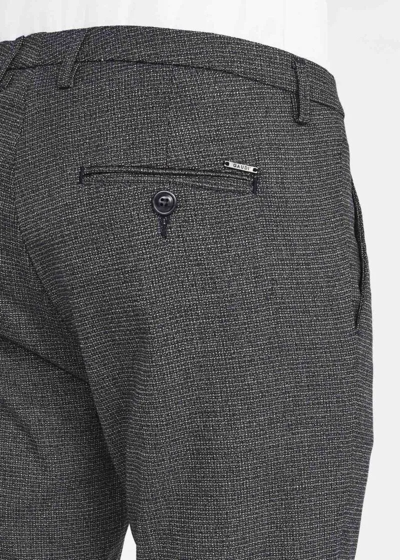 Pantaloni chino in viscosa stretch