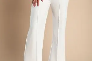 PANTALONI EMANUELA - BIANCO