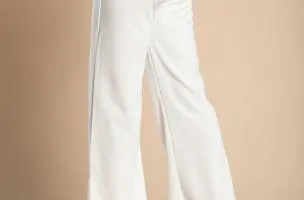 PANTALONI EMANUELA - BIANCO