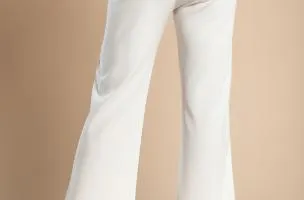 PANTALONI EMANUELA - BIANCO