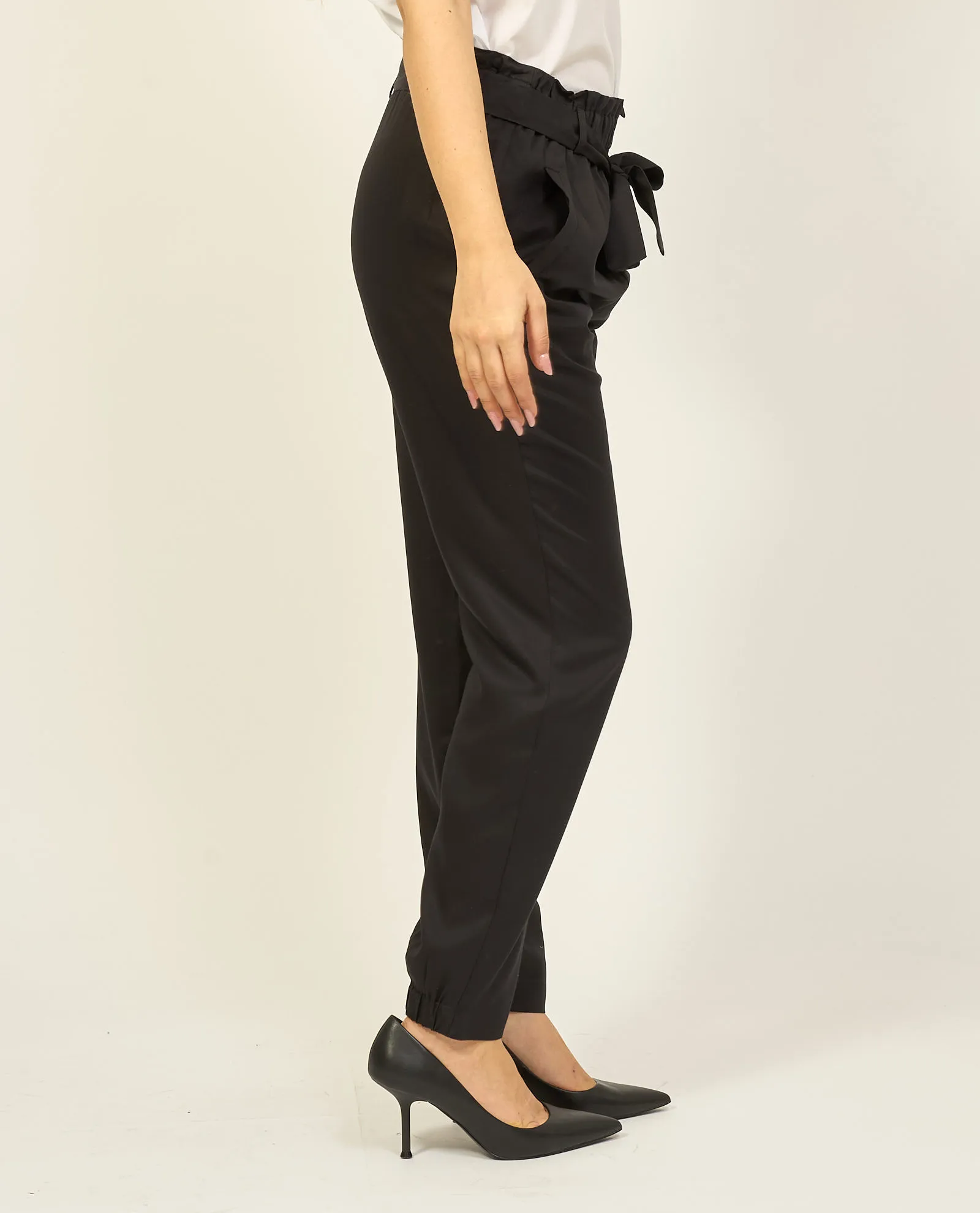 Pantaloni Gaudi con cintura ed elastico in vita