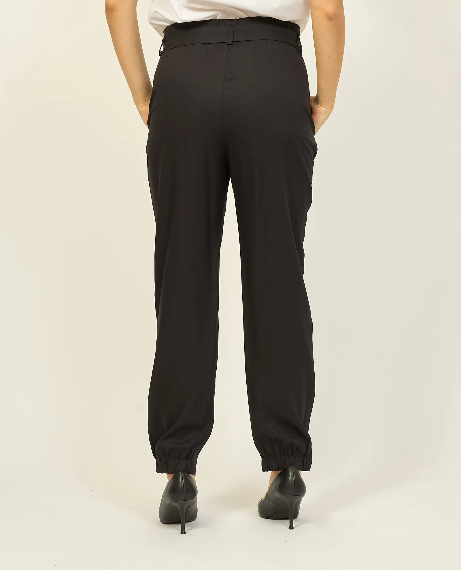 Pantaloni Gaudi con cintura ed elastico in vita