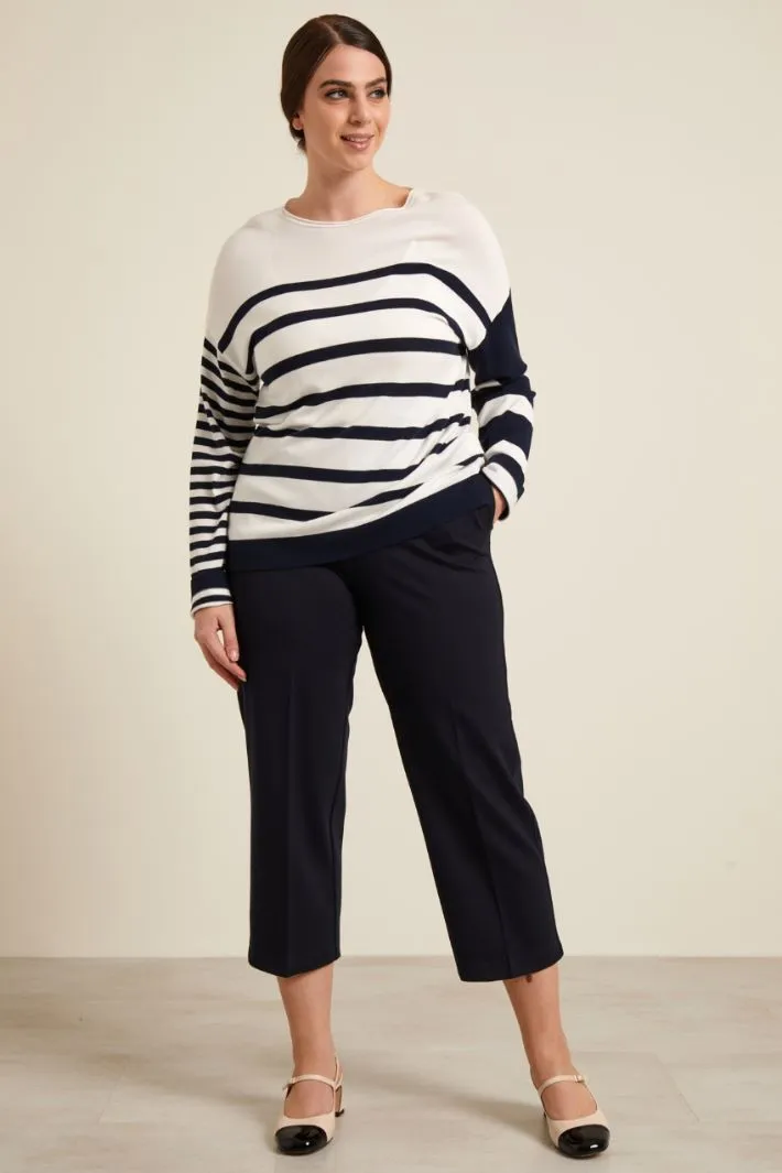 Pantaloni in jersey pesante