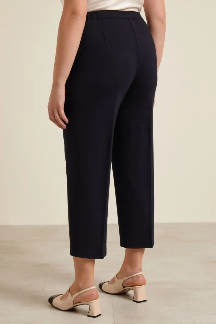 Pantaloni in jersey pesante