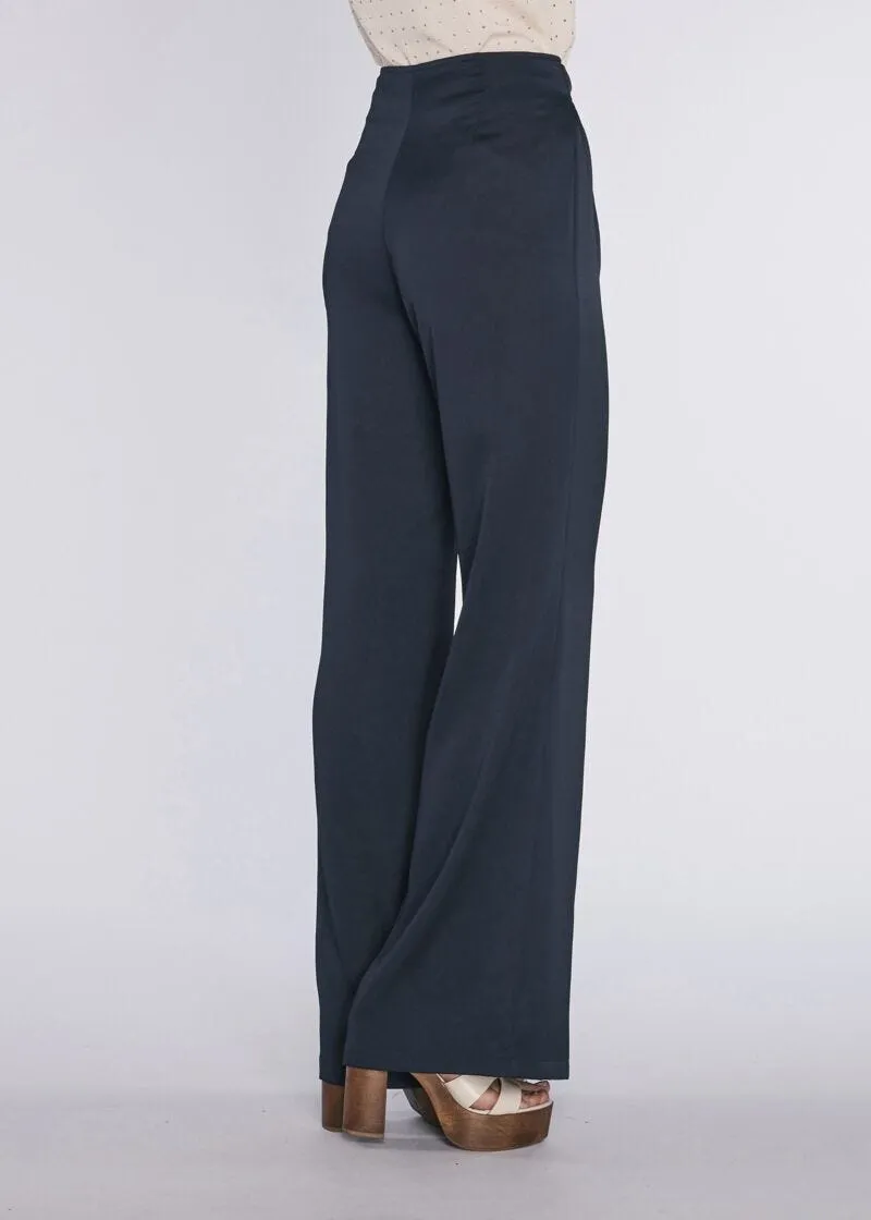 Pantaloni palazzo con fusciacca