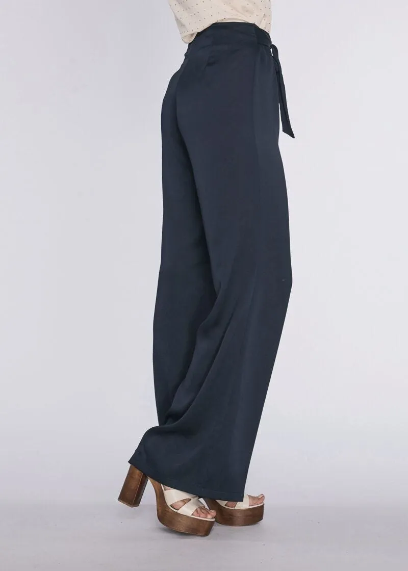 Pantaloni palazzo con fusciacca