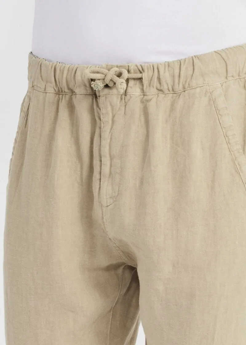 Pantaloni pijama in lino