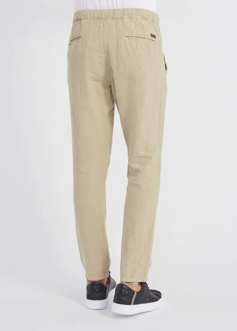 Pantaloni pijama in lino