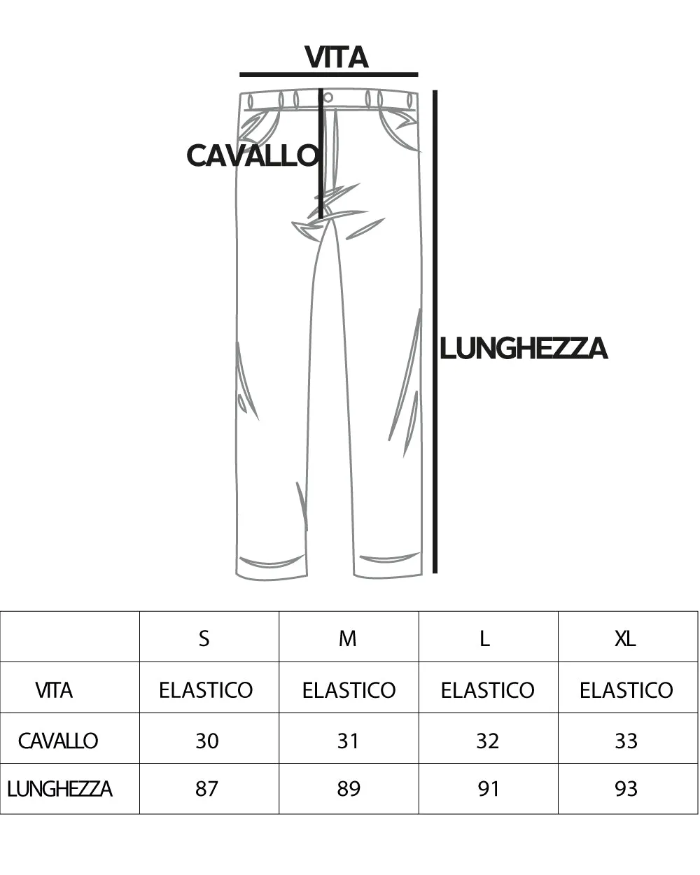 Pantaloni Uomo Pantalaccio Elastico Coulisse Rigato Righe Casual Fango GIOSAL-P5844A