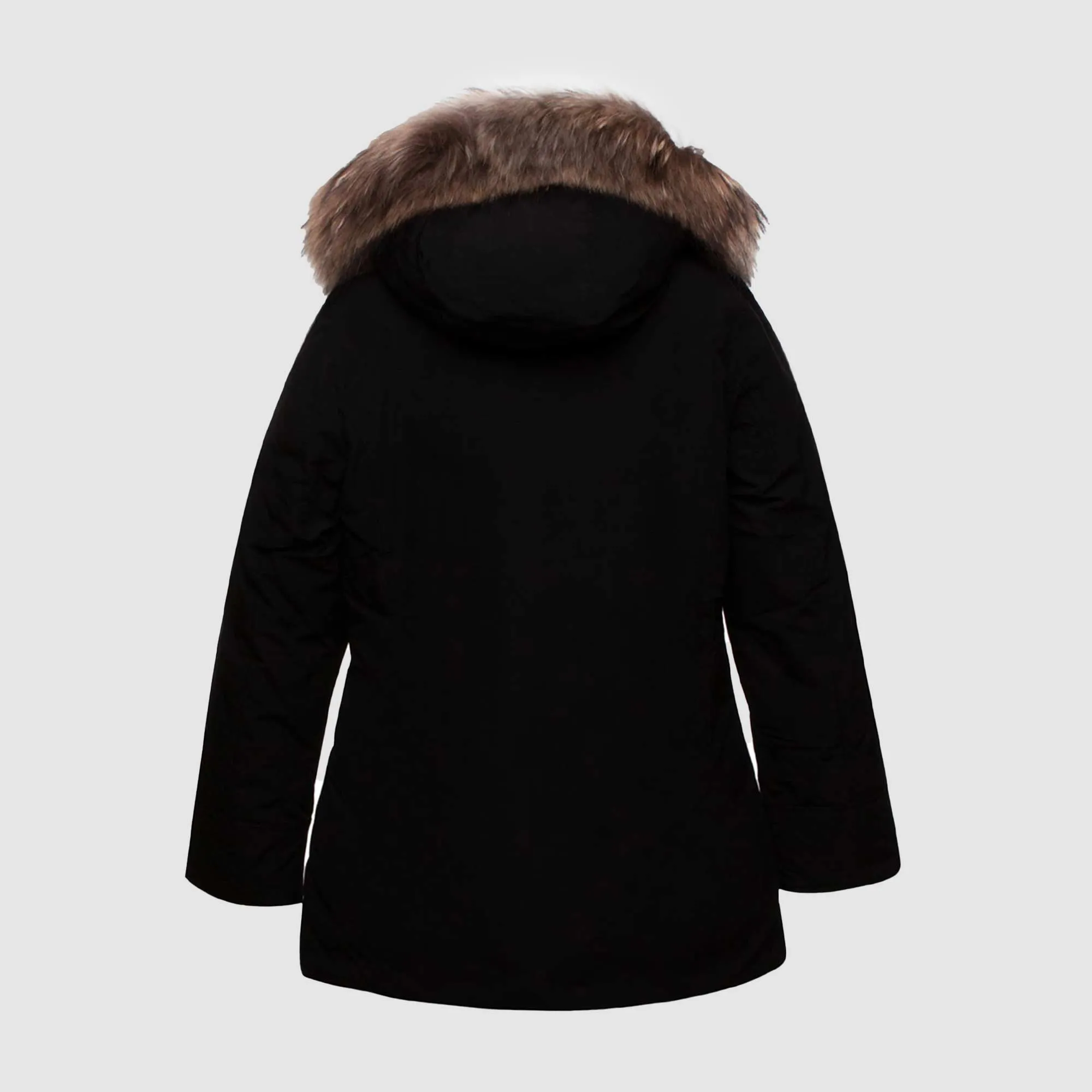 Parka Nero Bambina Teenager