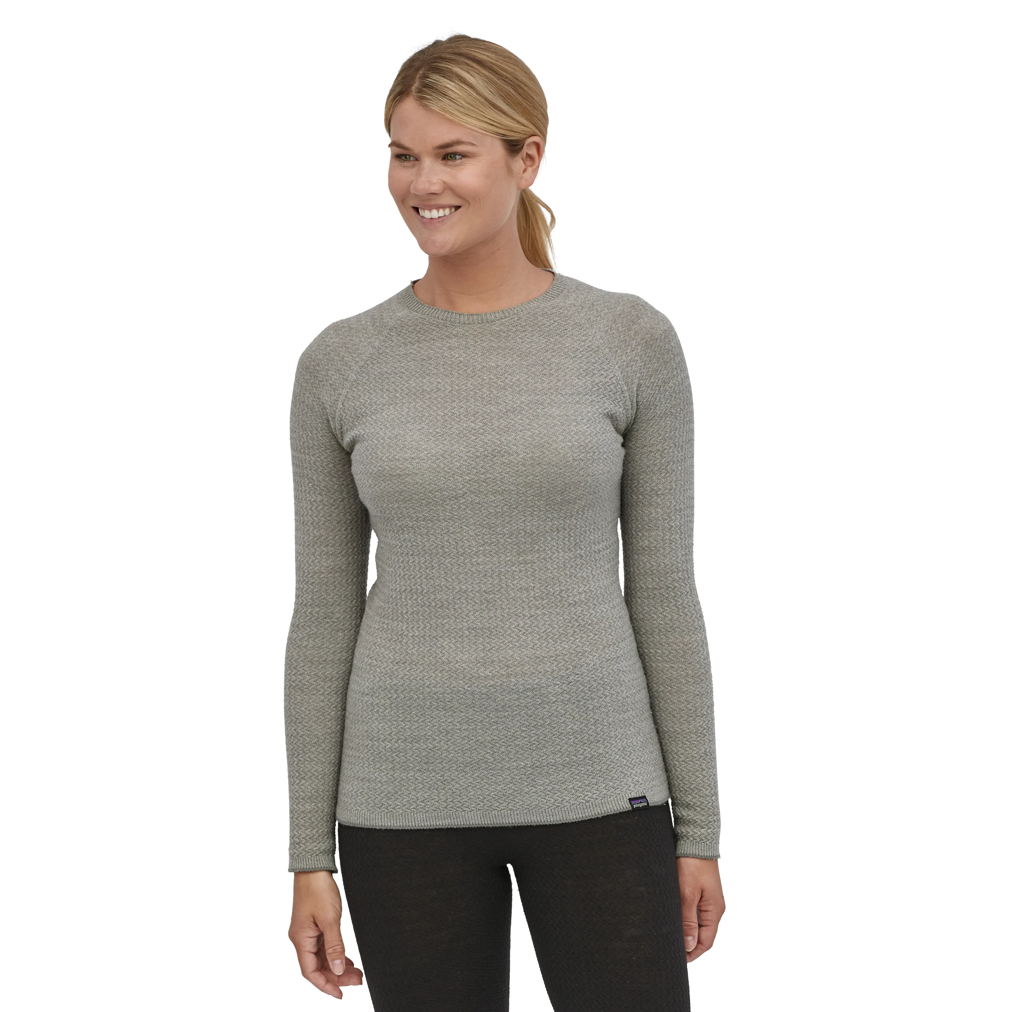 Patagonia Women's Capilene Air Crew - Baselayer lana merino donna