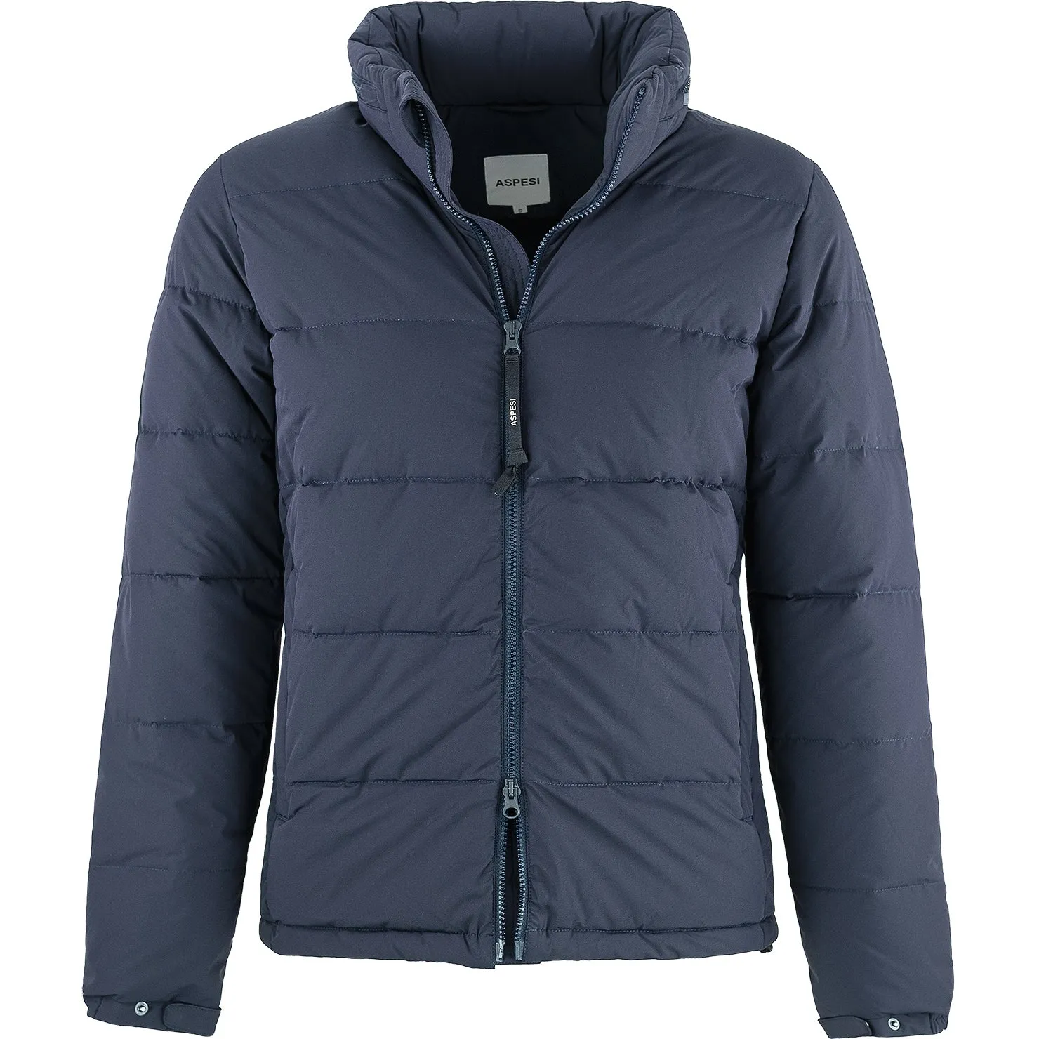 Piumino ASPESI Pocoelastico Re in Nylon Stretch Blu Navy