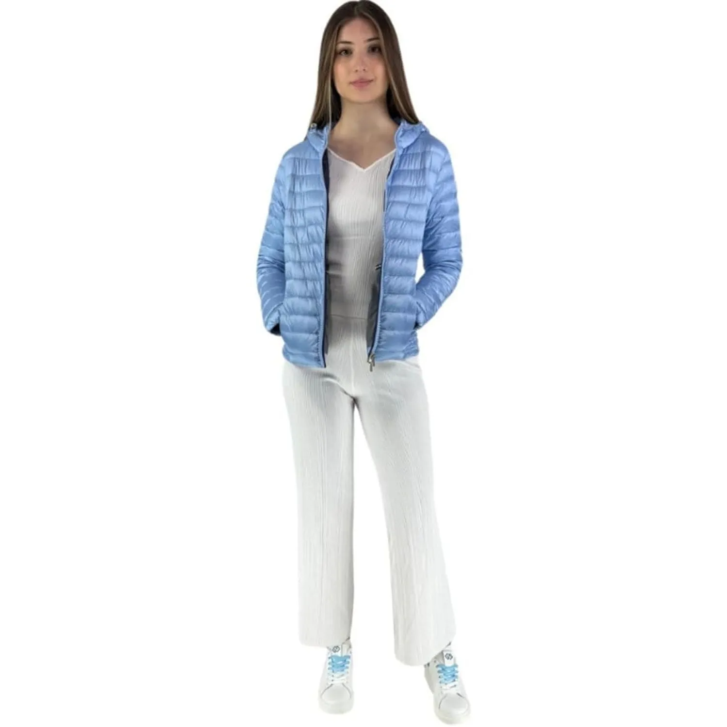 Piumino CIESSE PIUMINI Donna carrie 800fp Celeste