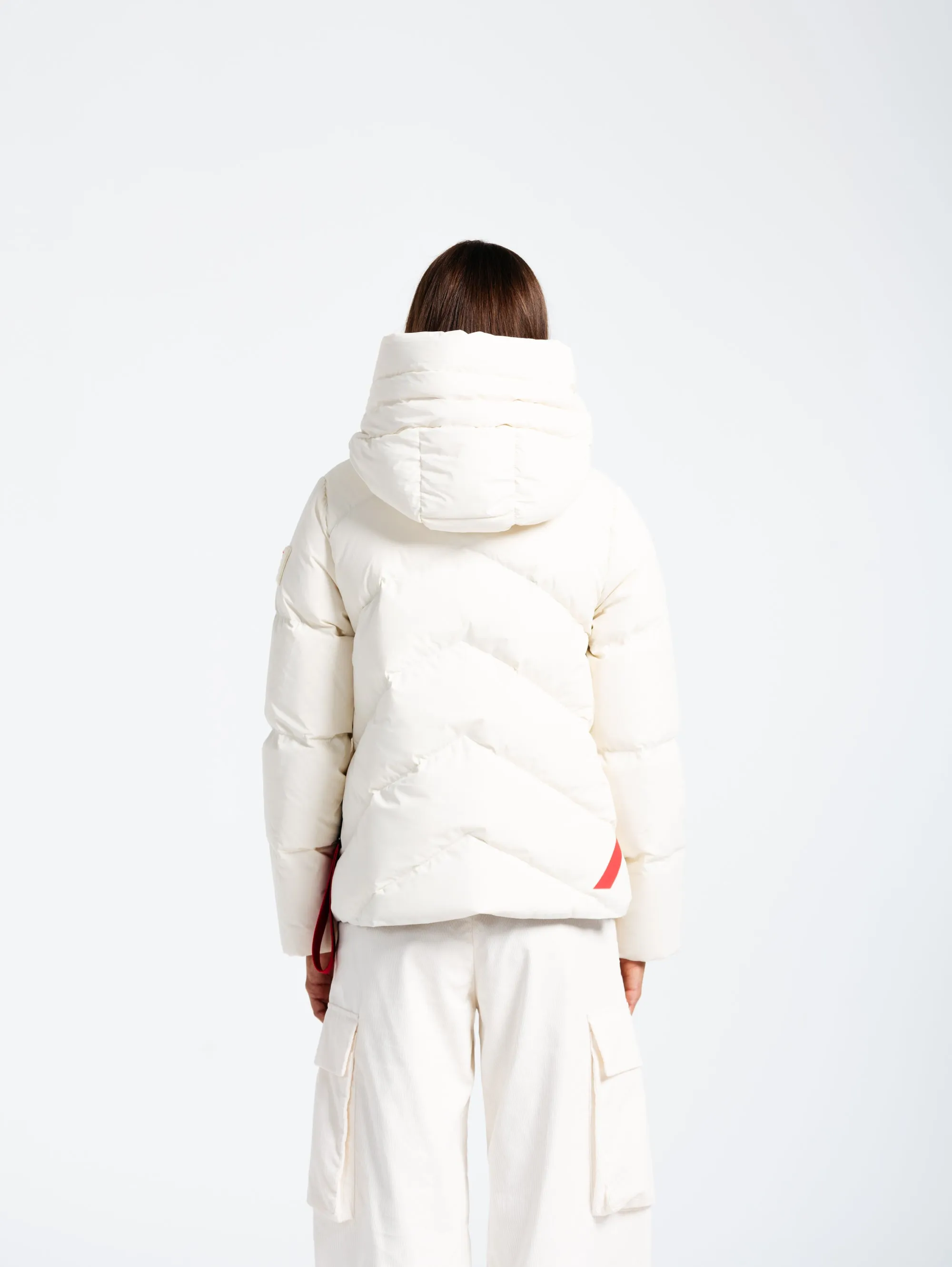 Piumino Collo Alto Helsinkin Opaco Bianco