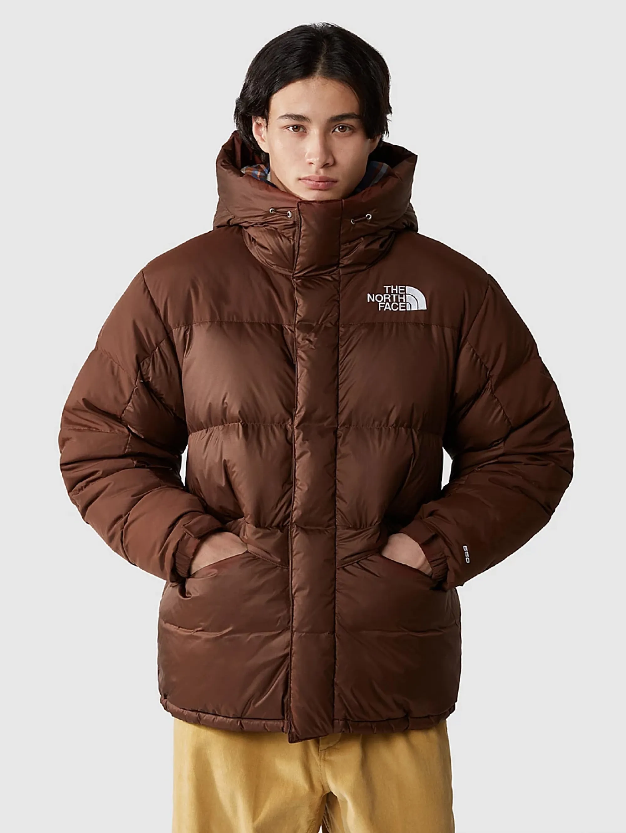 Piumino con Cappuccio Dark Oak