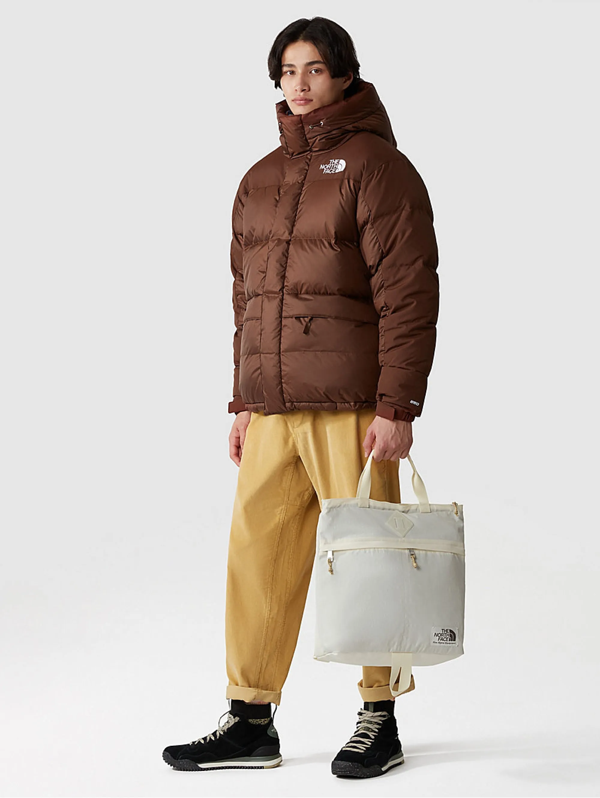 Piumino con Cappuccio Dark Oak