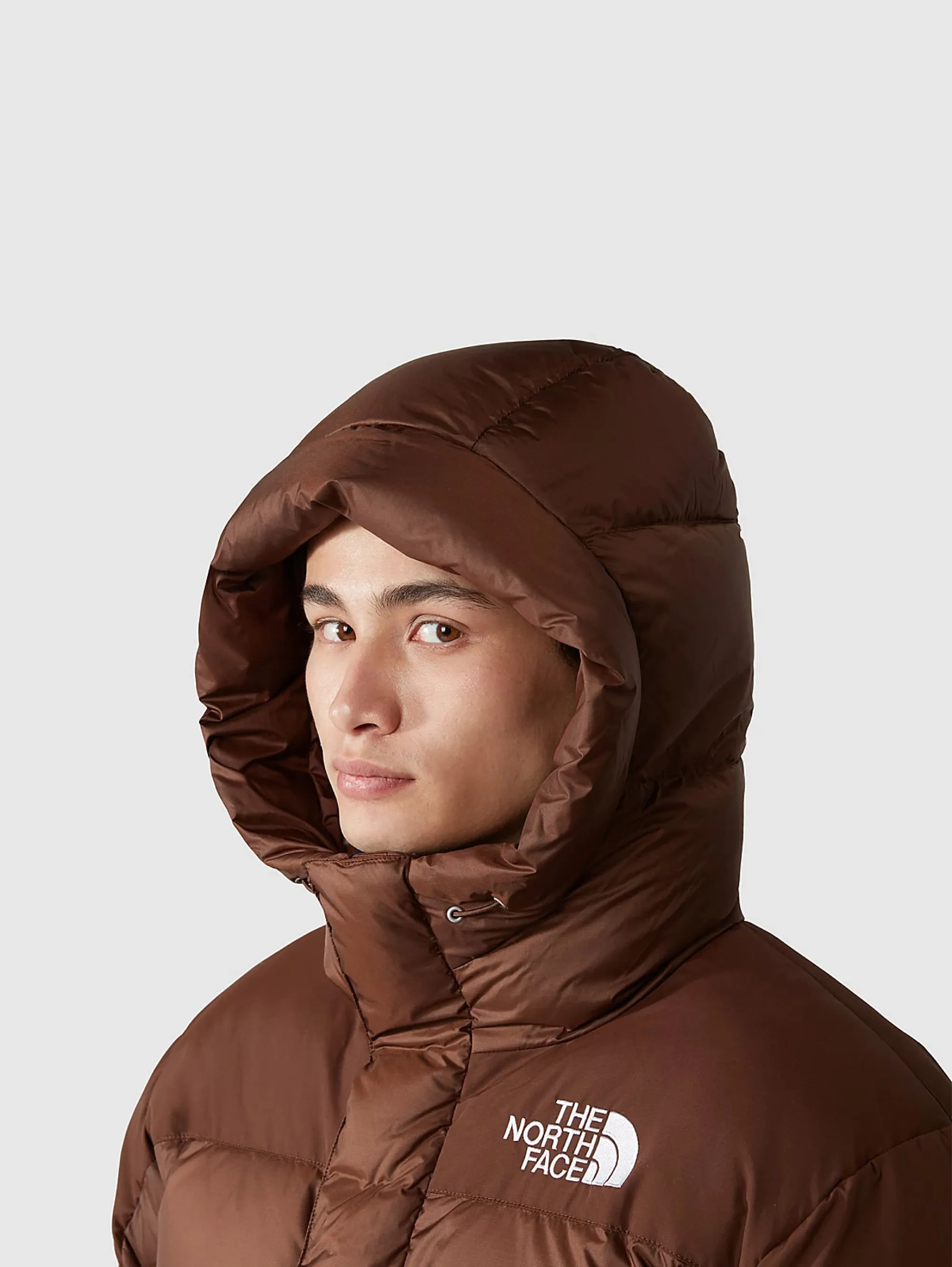 Piumino con Cappuccio Dark Oak