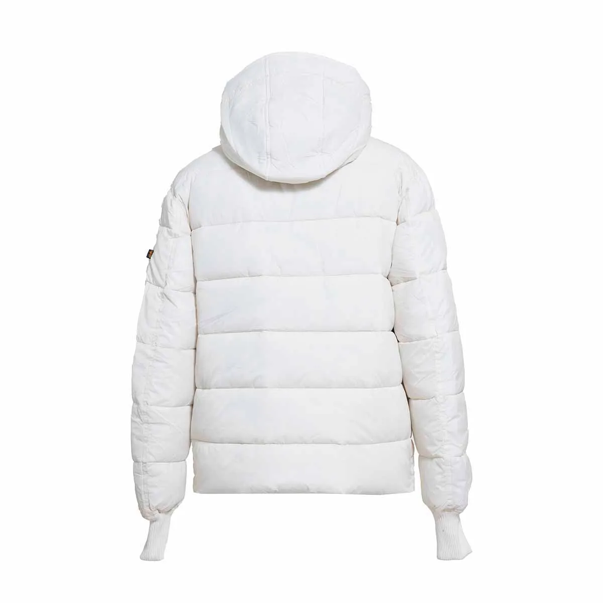 Piumino corto bianco Alpha Industries