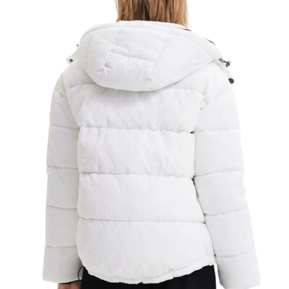 Piumino Donna Desigual padded_estocolmo 22wwew18 blanco