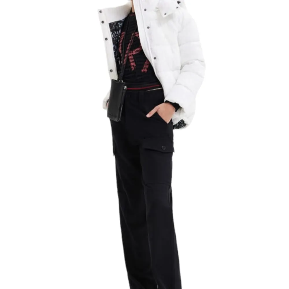 Piumino Donna Desigual padded_estocolmo 22wwew18 blanco