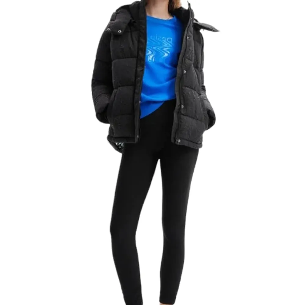 Piumino Donna Desigual padded_estocolmo 22wwew18  negro