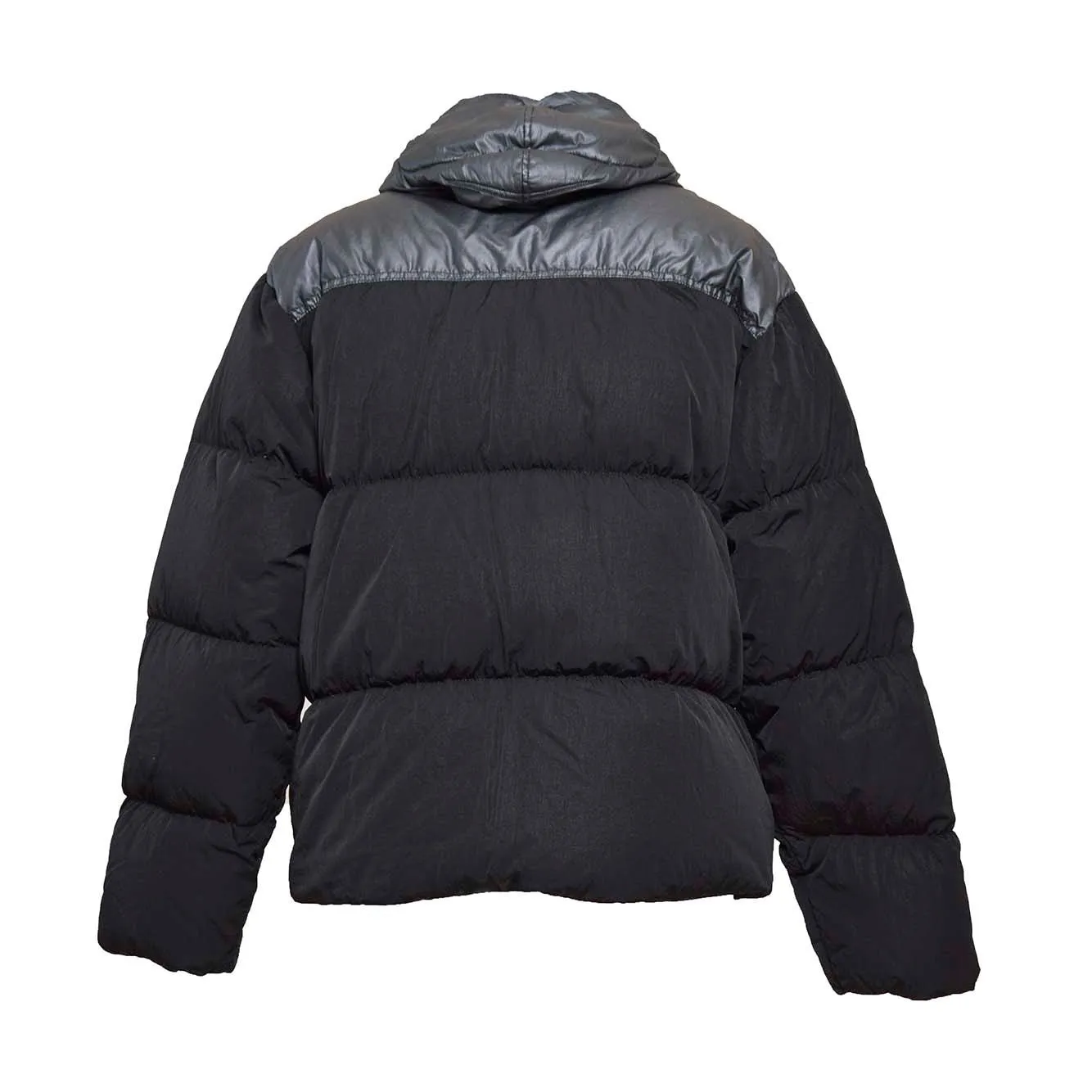 Piumino Eco Chrome-R in nylon nero C.P. Company