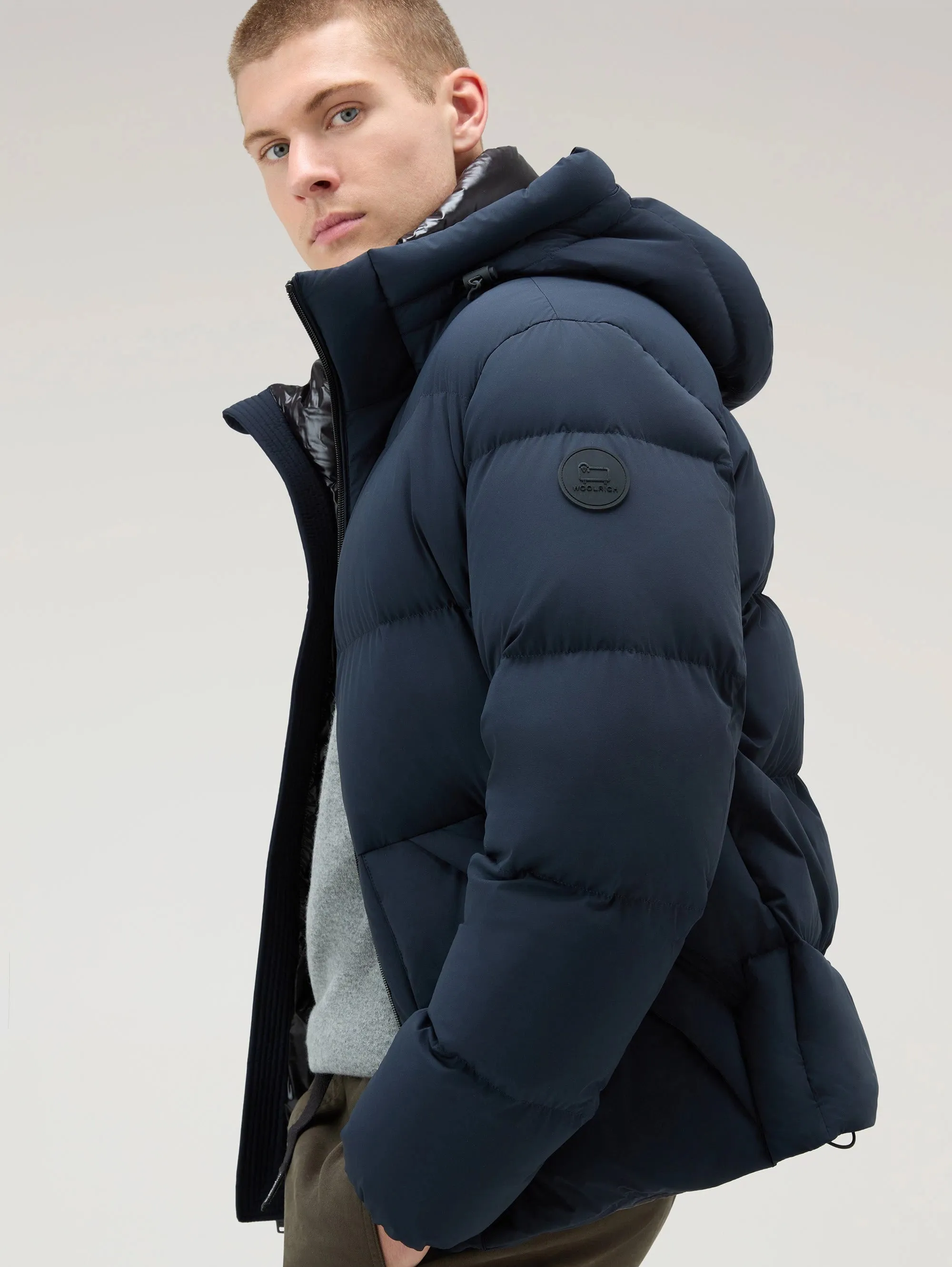 Piumino Elasticizzato Sierra Supreme Blu Melton