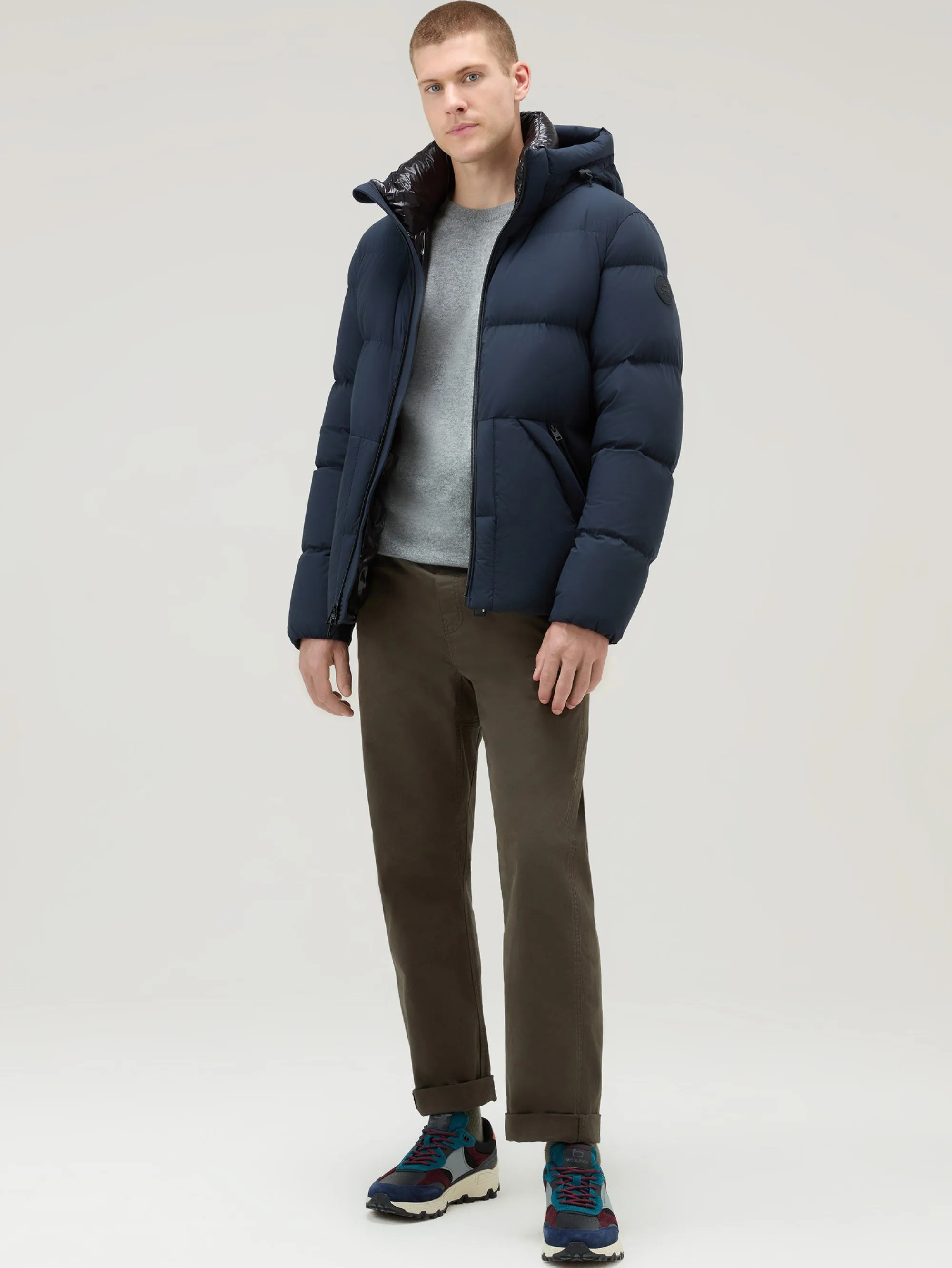 Piumino Elasticizzato Sierra Supreme Blu Melton