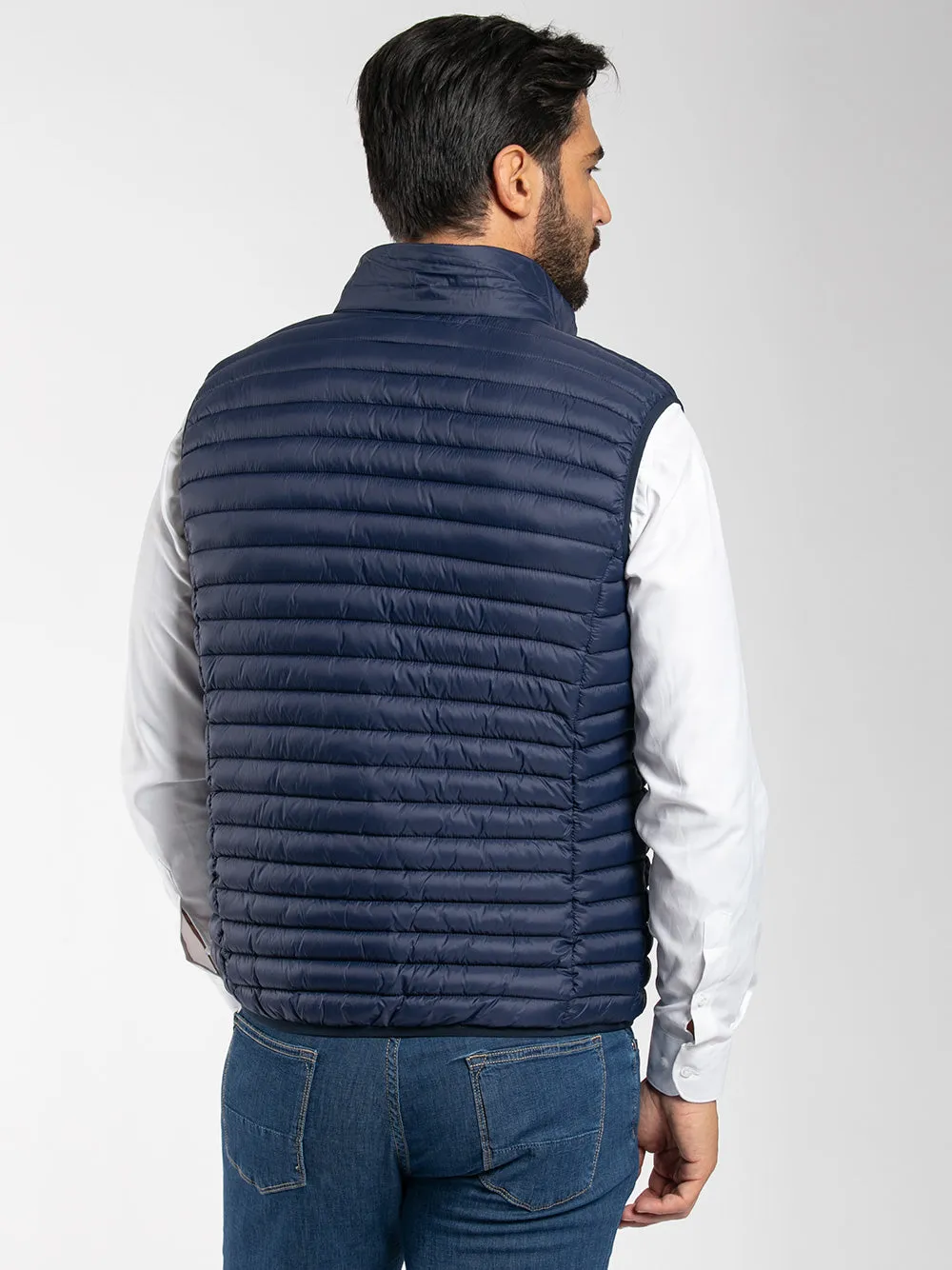 Piumino smanicato