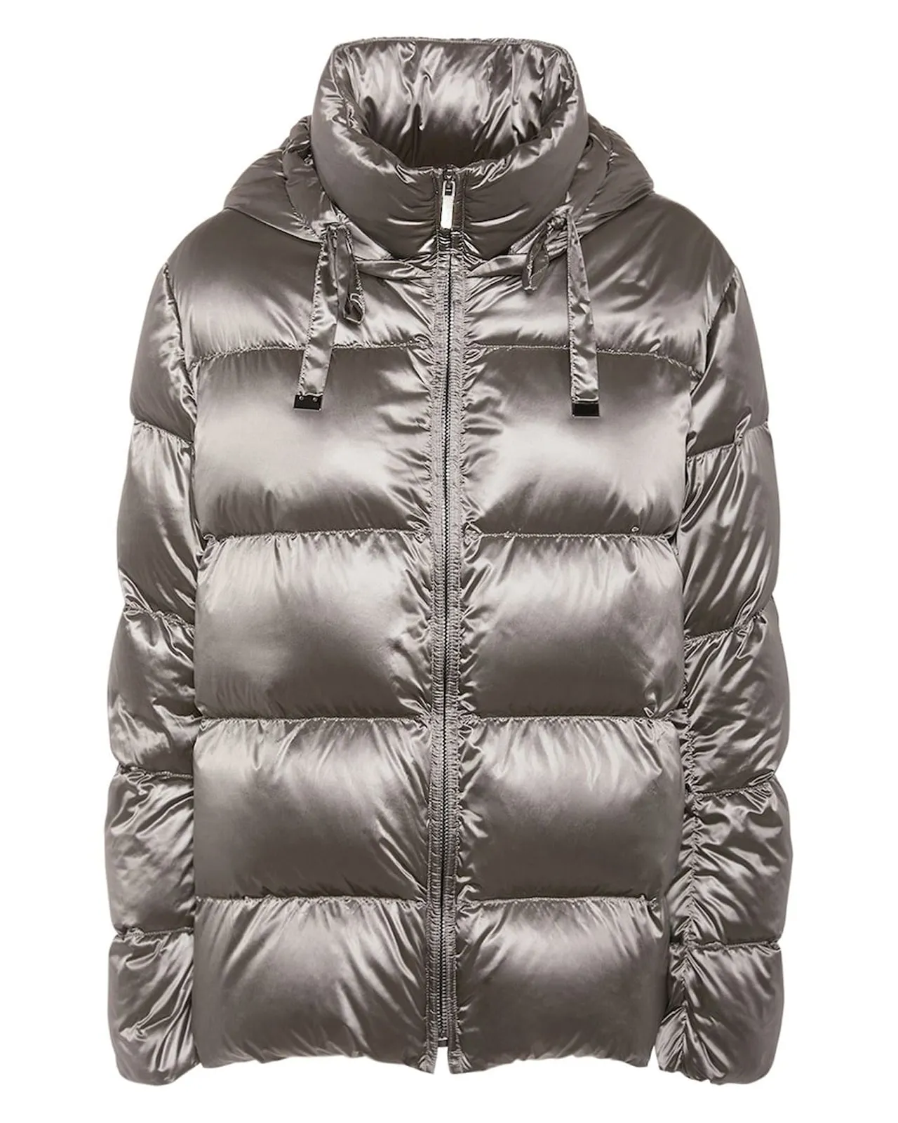 Piumino Spaces grigio metallizzato