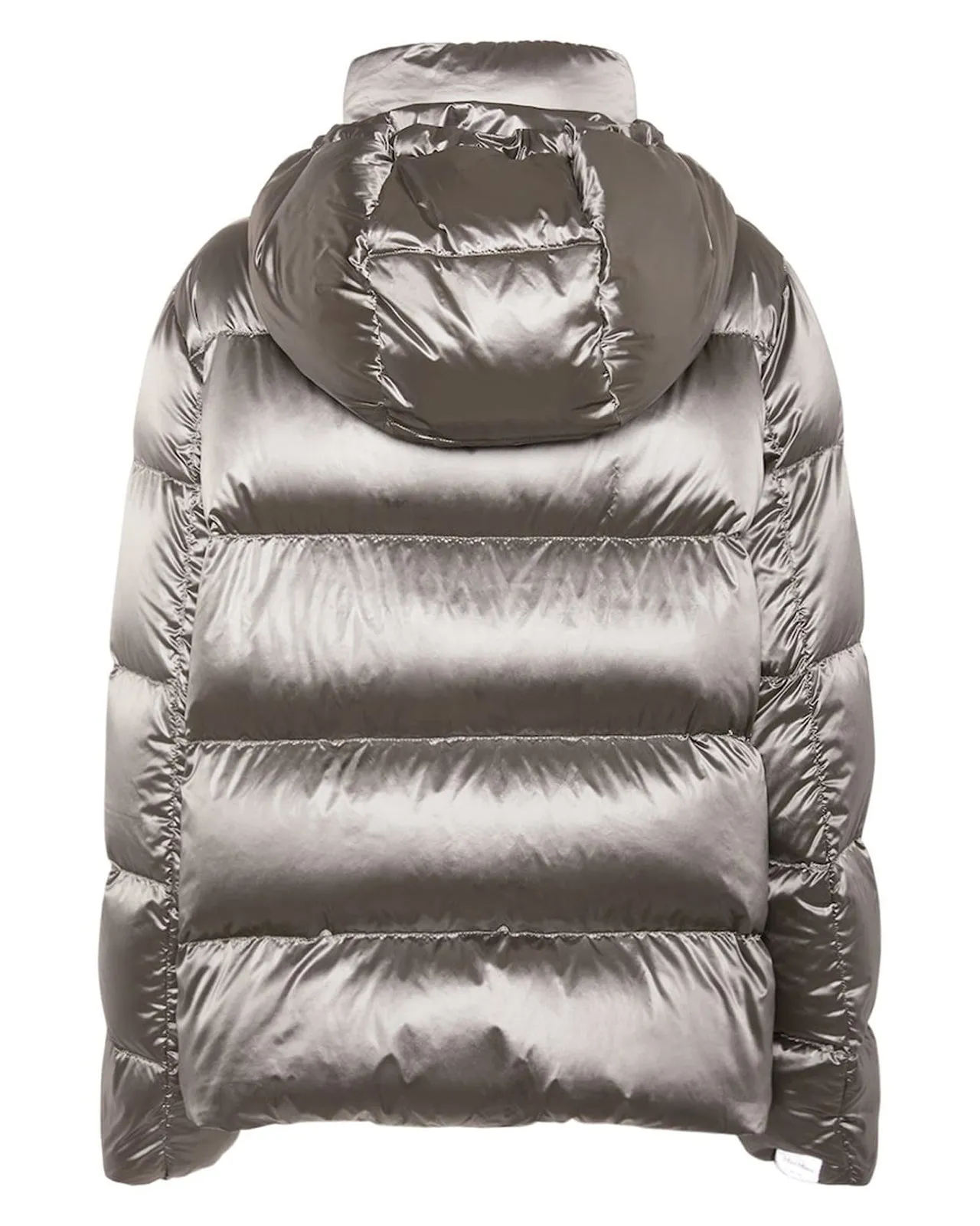 Piumino Spaces grigio metallizzato